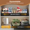 THMINS 2 Pack Expandable Pull Out Cabinet Organizer, 16" Deep