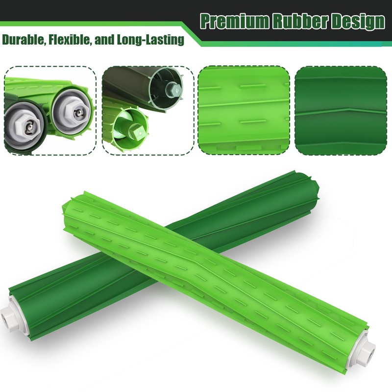 4 Sets Replacement Roller Brushes for iRobot Roomba i, j