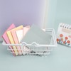 Temiary 6Pads Transparent Sticky Notes, Clear Sticky Note Waterproof See