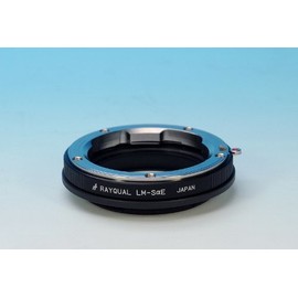 RAYQUAL Mount Adapter LM-SαE (Lens) Leica M-(Body) Sony αE (Made in Japan)