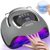 MULEVIP UV Lamp for Gel Nails 180 W UV Lamp