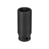 Jetech 1/2-Inch Drive 24mm Deep Impact Socket with 6-Point Design,