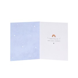 UK Greetings New Baby Card For Baby Boy With Envelope - Washing Line Design