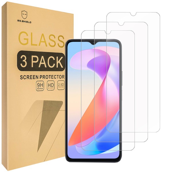 Mr.Shield Screen Protector For Honor X6a [Tempered Glass] [9H Hardness]