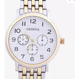 Geneva  Reloj De Pulsera De Dos Tonos Para Hombre Mac8069jc (Reacondicionado)