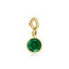 Ross-Simons October/Opal - Round Birthstone Charm in 18kt Gold Over