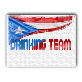 Makoroni - Drinking Team Puerto Rican Puerto Rico - Jigsaw Puzzle 252 pcs, DesN49