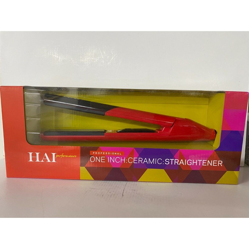 HAI performance Professional Hair Ceramic Hair Straightener one inch