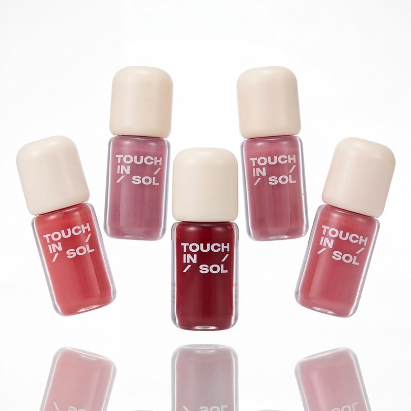 Touch In Sol Glassy Color Lip 3g 5 Colors