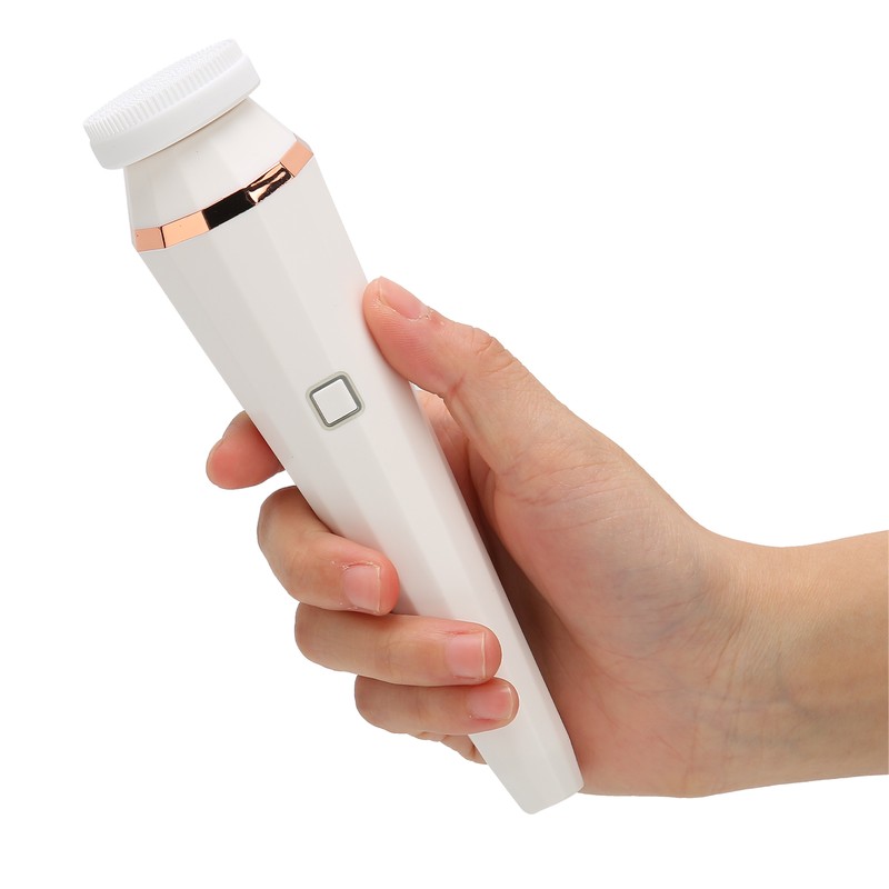 Facial Cleansing Brush Rechargeable 360° Rotatable 3 Speed Electric Face