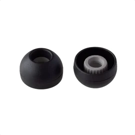 Final (ファイナル) TWS Earphone Earpiece (TYPE E Exclusively for Completely Wireless) (ALL Sizes, One Pair Each Size, Black)