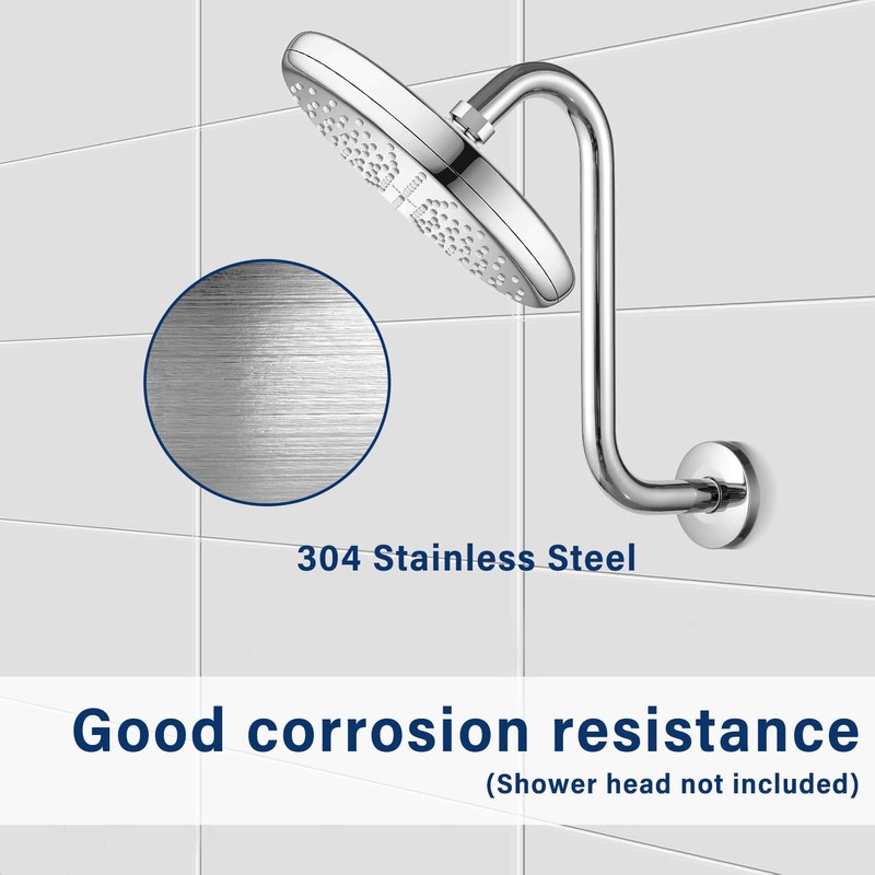 JINYOMFLY Shower Arm Wall Arm for Shower Head Rain Shower