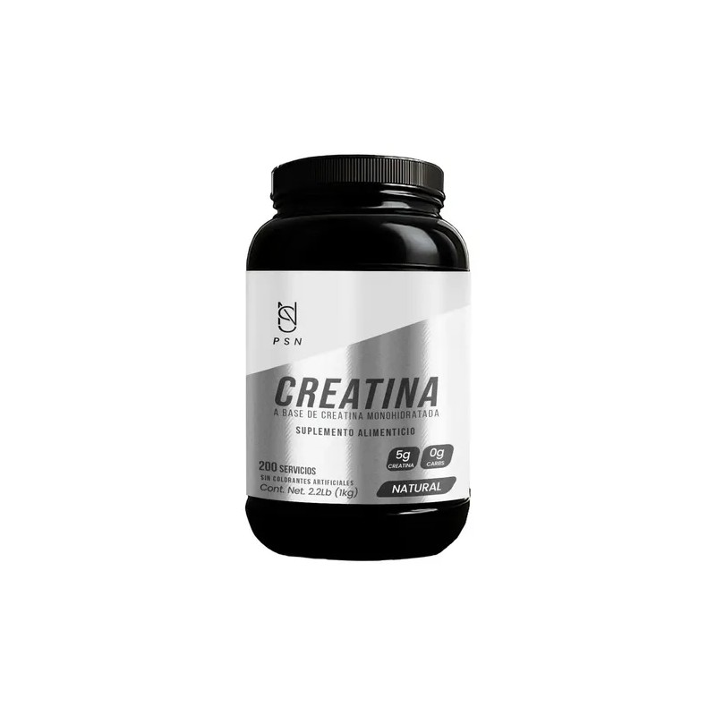 Creatina Monohidratada En Polvo Psn 1kg Sabores Natural