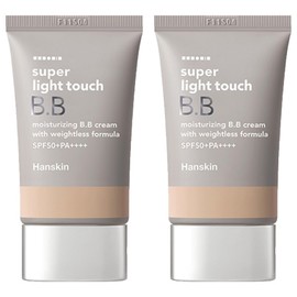 Hanskin Super Light Touch BB Cream SPF 50+ PA++++, 30g, 2 pieces / 한스킨 수퍼 라이트 터치 비비크림 SPF 50+ PA++++, 30g, 2개