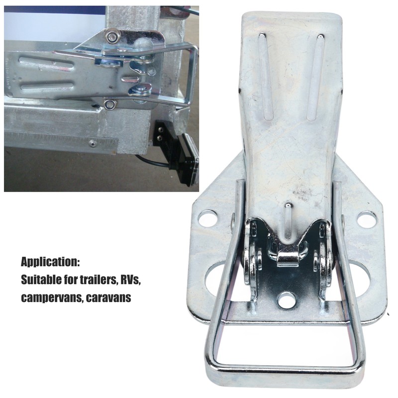 Trailer Door Latch Heavy Duty Galvanized Iron Door Handle Lift