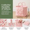 Quilted Laundry Basket with Handles—Multifunctional Fabric Storage Basket, Bohemian-Style Fabric