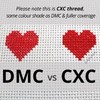CXC Blanc Warm White Cross Stitch Thread Cone, Colour Matches