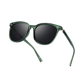 Myiaur Women's Polarized Sunglasses with Mirrored Lens & UV400 Protection - Trendy & Stylish Large Glasses