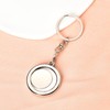yaozeio Photo Frame Keychain Locket Keychains for Women Men Insert