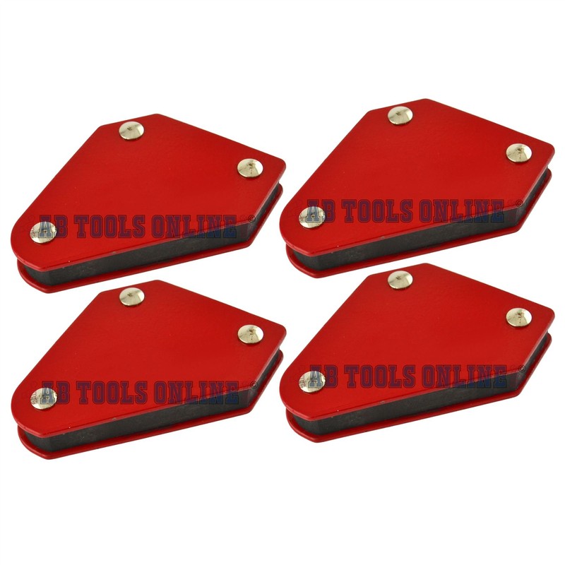 4pc Mini Magnetic Weld Holders Right Angle Soldering Welding Mag