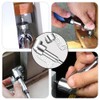 Bogoro Angle Screwdriver Attachment for Cordless Screwdriver 105° Angle Screwdriver