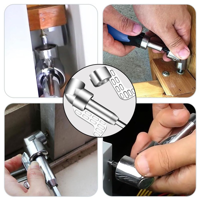 Bogoro Angle Screwdriver Attachment for Cordless Screwdriver 105° Angle Screwdriver
