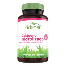 Colágeno Hidrolizado Vidanat 120 Tabletas Sabor