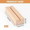 Sporgo Base in legno a LED, base per display rettangolare