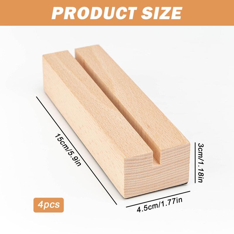 Sporgo Base in legno a LED, base per display rettangolare