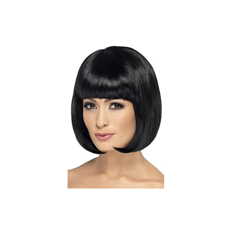 Smiffys Black Partyrama Wig
