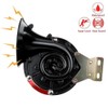 MEROURII Car Snail Air Horn, 12 V/24 V, 300 db,