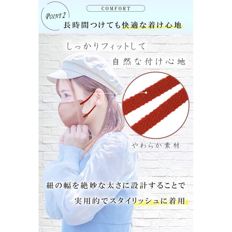 【TJ TRAD JAPAN】[Magazine anan Featured] 3D Non-Woven Small Size Mask,