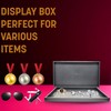 Novel Box Black Plastic Jewelry Display Tray 14.75x8.25x1.15 (No Lid)