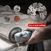 Solidure 125 mm Laser Diamond Cutting Disc Concrete Reinforced Concrete