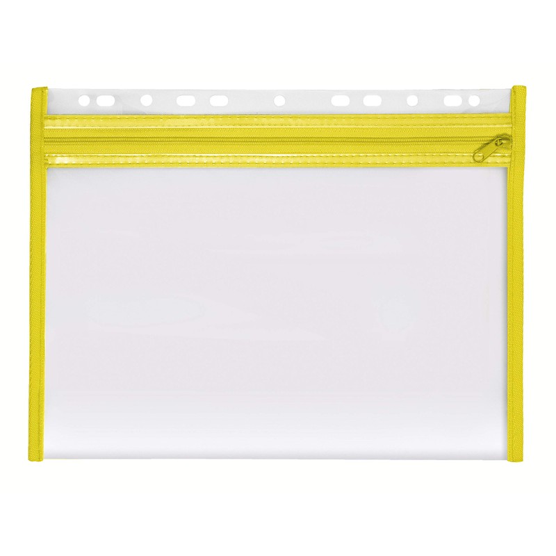 VELOFLEX 4354000 Document Wallet with Zip, Pack of 4, DIN