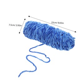 Tofficu Medium-Thickness Chenille Yarn Ideal for Crocheting Knitting Bulk Polyester Soft Comfortable DIY Craft Yarn