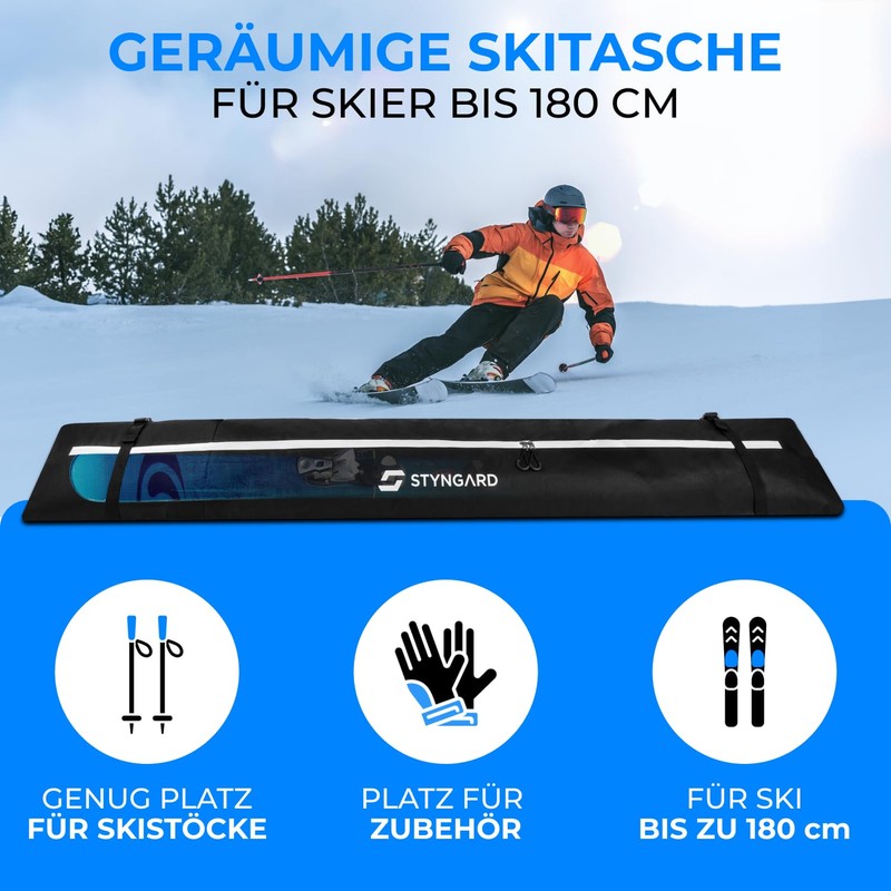 STYNGARD Aspen Ski Bag 180 cm up to 180 cm