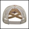 White Fang CA630 Mesh Cap, Leopard Pattern, Perforated, Hat, Sports,