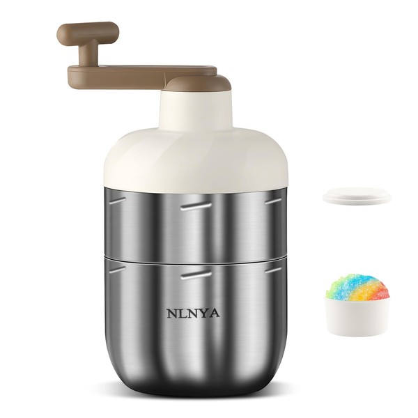 Ice Shaver and Snow Cone Machine - Premium Portable Ice