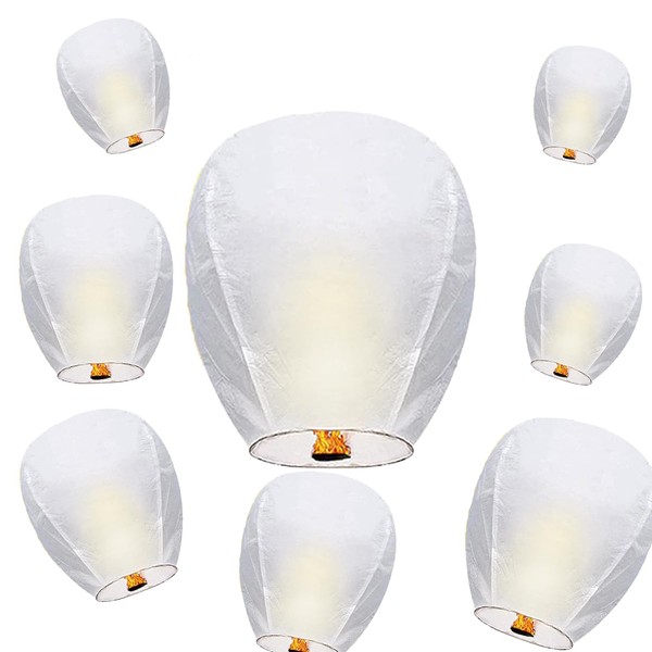 Paper Lanterns 15Pack White