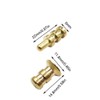 PZRT Pack of 6 Sets Metal Table Pins Dowels Table