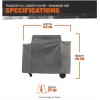 Traeger BAC513 Gray Grill Cover For Ironwood 885 Pellet Grill