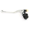 Motorcycle GP Clutch Lever Assembly w/Mirror Mounts - Black &