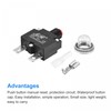 sourcing map Overload Protection Kit 12A AC125/250V DC32V Thermal Circuit
