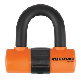 Oxford Motorcycle Security HD Max Brake Disc Lock Orange Sold Secure (Orange)