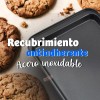 J.H. Company Molde Charola Antiadherente Reposteria Cocina Acero 10246