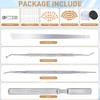 Professional Ingrown Toenail Set with Breathable Ingrown Toenail Strips, Curved
