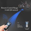 KCMYTONER 113dB Bike Alarm, Wireless Vibration Motion Sensor Waterproof Motorcycle