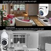 Wireless Light Bulb Camera 360 Degree Auto Tracking Recording 2