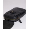Trip Machine Company Genuine Leather Motorcycle Utility Pouch Bag With